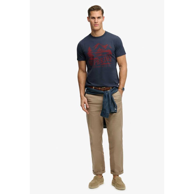 Superdry Retro Outdoor Relaxed Tee image number 3